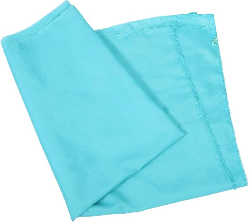 Light Blue Polyester Fabric Sheet 1x1 6m For DIY Sewing Quilting And Home Decor - Image 1